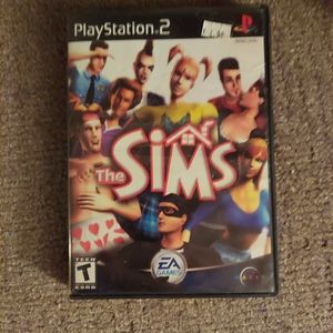 Sims ps2 game